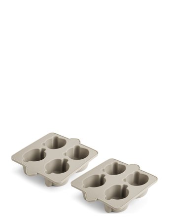 Nuuroo Anan Silicone Baking Tin - 2 Pack - Beige - ONE SIZE