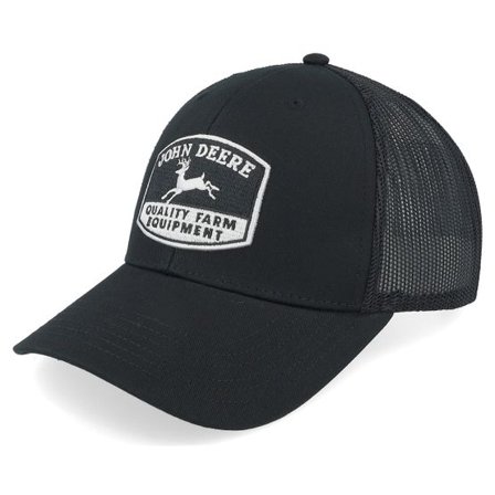 John Deere - Svart trucker Keps - Quality Farm Black Trucker @ Hatstore