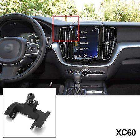 Autokohtainen puhelinpidike Volvo Xc40 Xc60 S90 V90 S60 V60 2018 2019 202 (XC60:lle)
