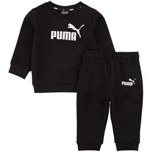 Kids - Puma Black Minicats Ess Sweat Set 86 cm - Clothing sets - 86 CM - Black