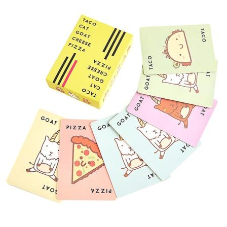 Uusi Taco Cat vuohenjuustopizzakorttipeli Perhejuhlat Hauska pelilahja Lelupelit Palapelit yst vyyden parantamiseksi