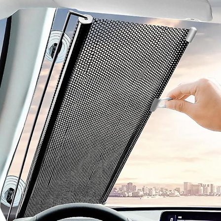 Bil Auto Infällbar Solskydd Parasoll Främre Fönster Solskydd Skydd Gardiner Interiör Vindruteskydd Tillbehör - Vindrutesolskydd