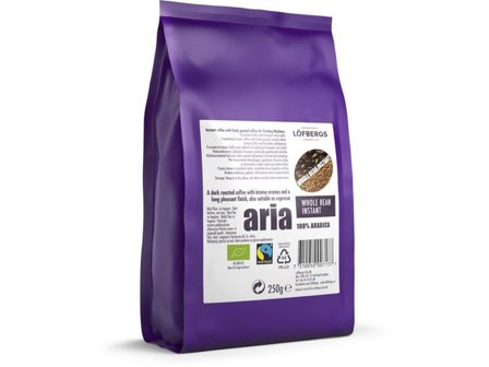 Löfbergs Snabbkaffe Instant Aria Vending 250g - Lyreco - Kök och servering - Kaffe och te - Instantkaffe