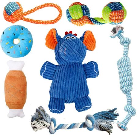 Djurlekset, Bomull, 7 Delar, Flerfärgad