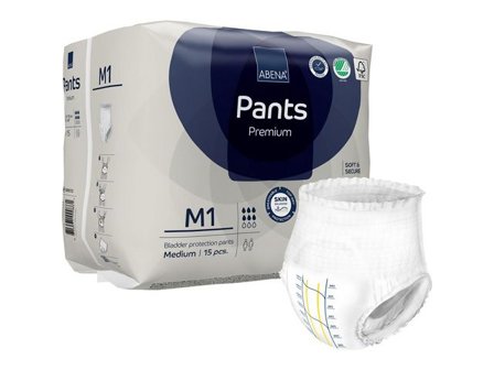 ABENA Inkoskydd Pants M1 Premium 80-110cm 15/fp - Lyreco - Sjukvård och omsorg - Diagnos och behandling - Inkontinensskydd