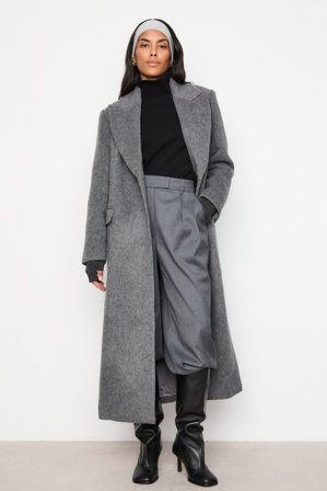 CAMILLA PIHL - Mirage Coat - Dark Grey - 38
