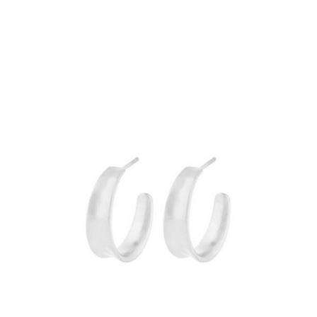 Pernille Corydon E-409 Small Saga Earrings Grå, Dame Øreringe, Størrelse: ONE Size