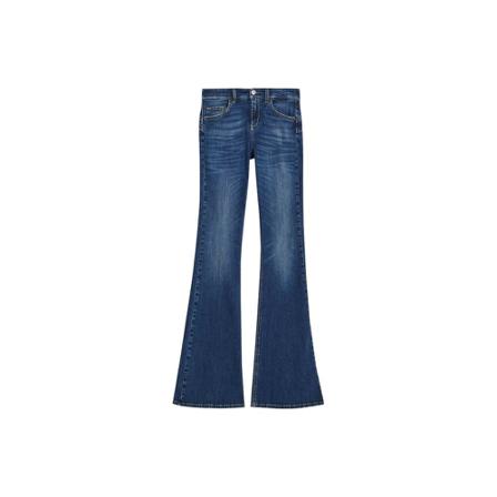 Liu Jo, Flared Jeans Blauw, Dames, Maat:W33
