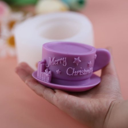 Julekop Resinform Juleform Kop Smykker Resin Casting Former Håndlavet Silikonform til Resinlysfremstilling Former Håndværk