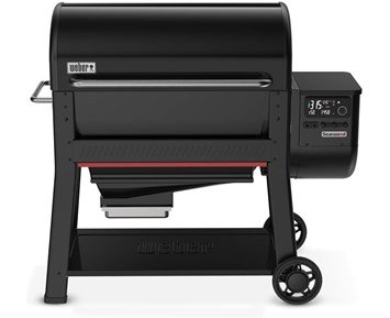 Weber-Searwood XL Pelletsgrill-2025-modell: Stor trepelletsgrill med Sear Zone og smart fjernstyring-Barbecue-Smoker