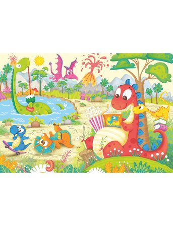Ravensburger My Dino Friends 2X12P - Multi/patterned - ONE SIZE