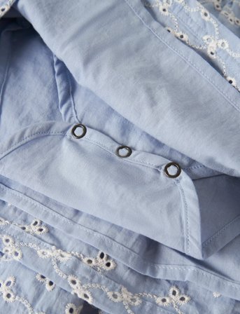 Lil'Atelier Nbftessie Ls Body Dress Lil - Blue - 68