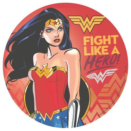 Wonder Woman Tårtbild 20cm - Partyninja.se