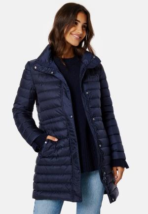 GANT Light Down Coat S Evening Blue Dunjakker Dam