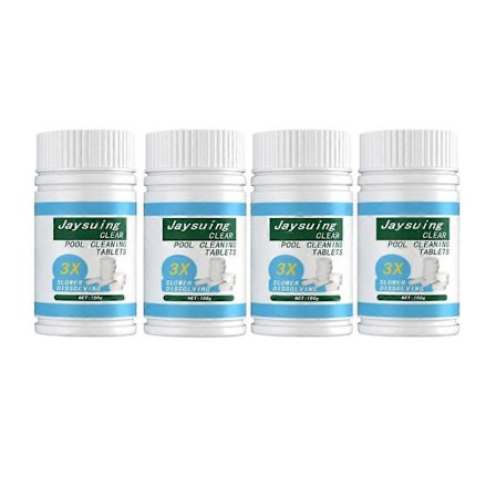 Klor Tabletter Swimmingpool Rengøring Tablet Flydende Spabad Kemikalier Sikker Langtidsholdbar Bakteriekontrol