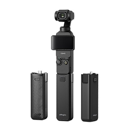 4500 mAh akun virtalähde DJI OSMO Pocket 3:lle, kannettava jatkovarsi