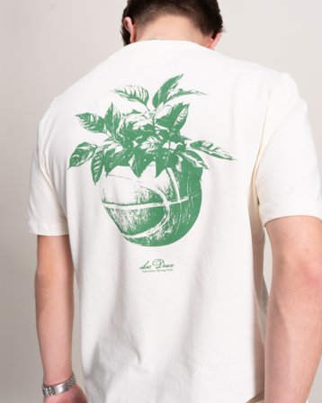 Les Deux Plant T-Shirt Beige T-skjorter Gutt - Kids Brand Store