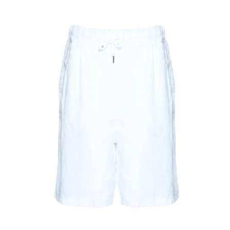 Tiffany 181017, Shorts, Linen - White Shorts Dam Vit S/M