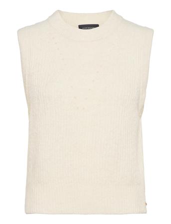 Fuzzy Knitted Slip-Over Cream Scotch & Soda