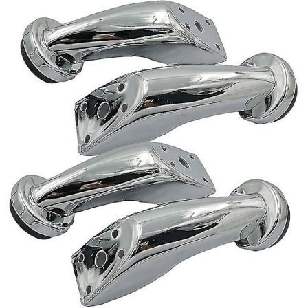 Sett med 2 sinklegering kamlås, svart, firkantet for møbler, skuffer