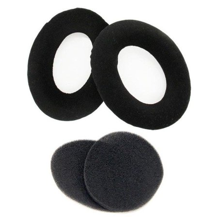 öronkuddar / huvudbågskuddar till Sennheiser HD650 HD600 HD581 öronkuddar tyg