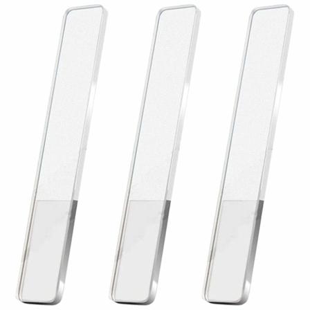 Glas Neglefiler Nano Krystal Mini Neglefil Opgradering Neglebuffere Neglelak Strip Professionel Neglemanikyr Værktøj. 3 stk/sæt