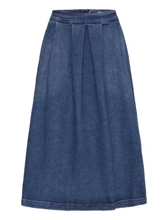 Trw-Ellen Ball Gown Skirt Wash Brig Blue Tomorrow
