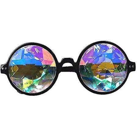 Kaleidoscope Glasses Rainbow Sunglasses Women Men Rave Party Festival Glasses Kaleidoscope Goggles