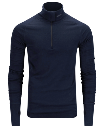 Brynje Arctic Zip Polo Navy