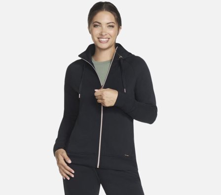 Skechers, SKECHLUXE ELEVATE Full Zip Jacket, S, Dam