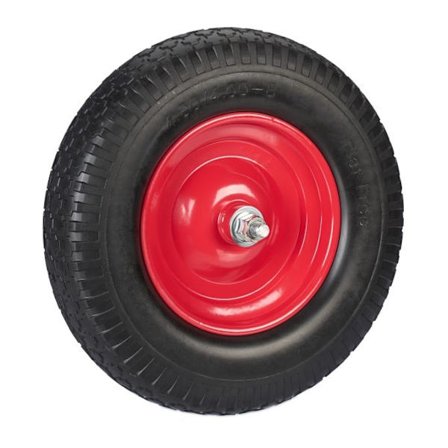 Hjul för skottkärra 4.00-8 med axel