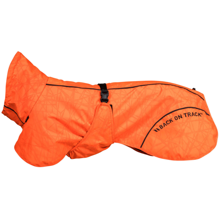 Back on Track Bay Rain Coat High Set Tail 40-50 cm Orange