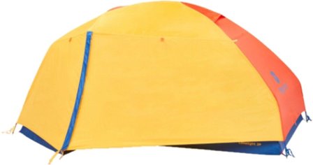 Marmot Limelight 3P teltta, Solar/Red Sun - Nukkua Ulkona