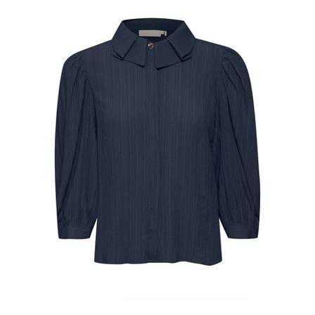 Karen by Simonsen, Frostykb Blouse 10103415 Blauw, Dames, Maat:S