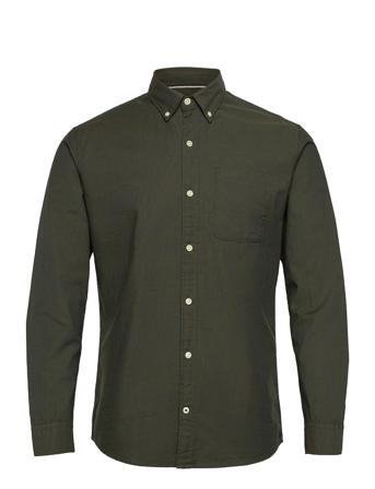 Jjeoxford Shirt Ls Noos Skjorte Uformell Grønn Jack & J S
