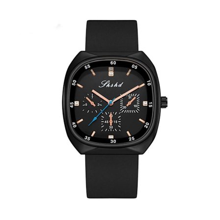 Lyxigt Silikonarmband Mode Dam Vattentät Klocka Unisex För Män Kvinnor Mode Koreansk O6f1