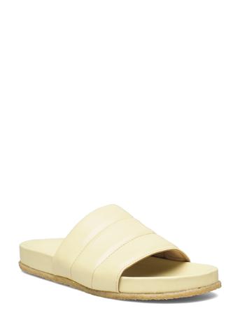 Sandals - Flat - Open Toe - Op Shoes Summer Shoes Flat Sandals Keltainen ANGULUS