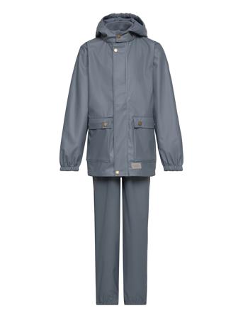 Rainwear Set Osmund Outerwear Rainwear Rainwear Sets Blå MarMar Cph*Betinget Tilbud
