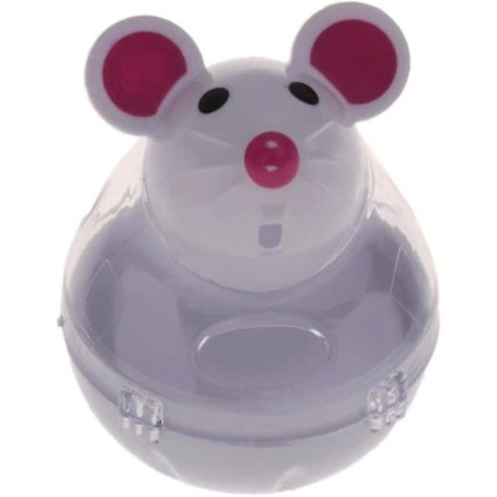 2 Stykker Museformet Stående Foderautomat Legetøj Snackbold Foderautomat Interaktivt Legetøj Til Katte