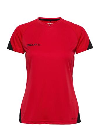 Pro Control Impact Ss Tee W T-shirt Top Rød Craft