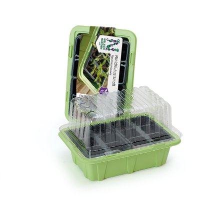 Nelson Garden 5744 Minidrivhus small, med krukkeinnsatser, Avling