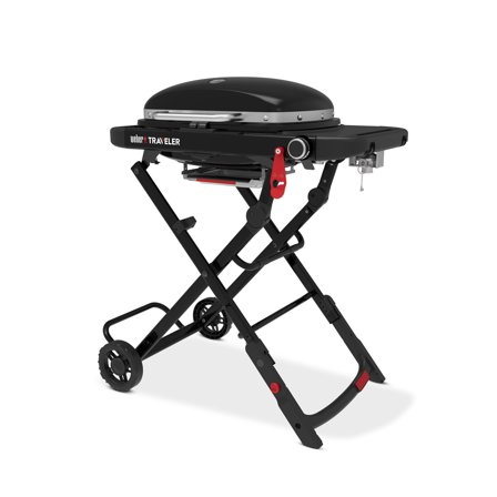 Weber-Traveler Compact-Kompakt gassgrill for camping, piknik og reiser-Barbecue-Gassgrill