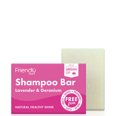 Friendly Soap Sjamposåpe Lavendel & Geranium 95 g