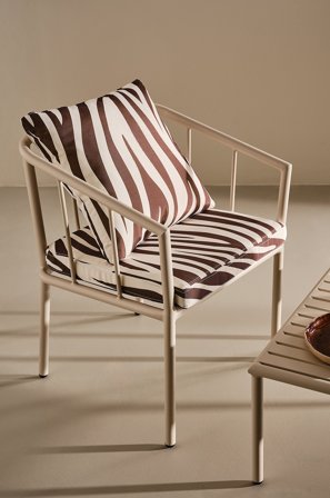 Jotex - Vannavstøtende Putesett Brun zebra - MENTON - Kjøp Puter & sitteputer hos Jotex