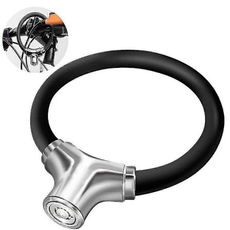 Sykkelås Anti Tyveri Lettvekt Uknuselig Sykkelhjul Bærbare Låser Med For Landevei Terreng Pendlersykkel Gave Til Barn