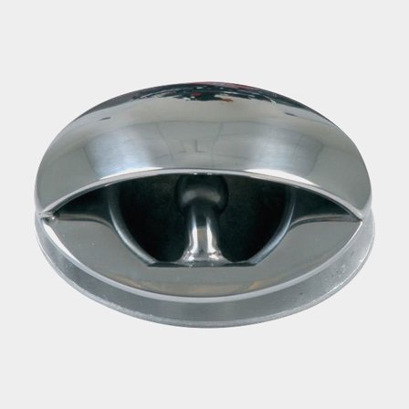 Gancho para esquí acuático con cubierta, para empotrar