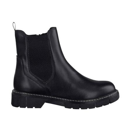 Marco Tozzi, Chelsea Boots Czarny, Kobieta, Rozmiar: 36 EU