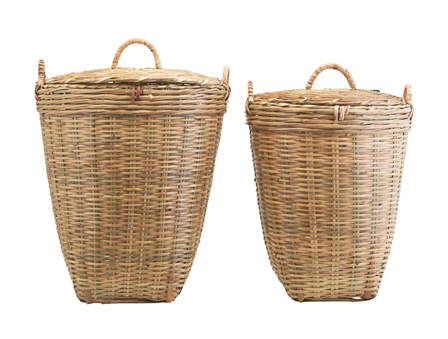 MERAKI Oppbevaringskurver med lokk 2stk