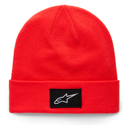 Mütze Alpinestars Augment Cuff Hellrot Einheitsgröße