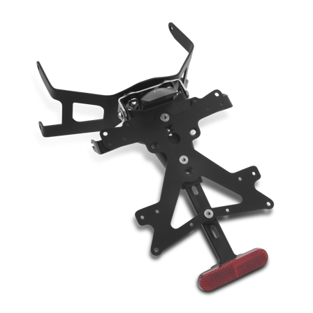 Sada Držáku SPZ Rizoma Fox Černá - Honda CBR 600 RR 2003-2006